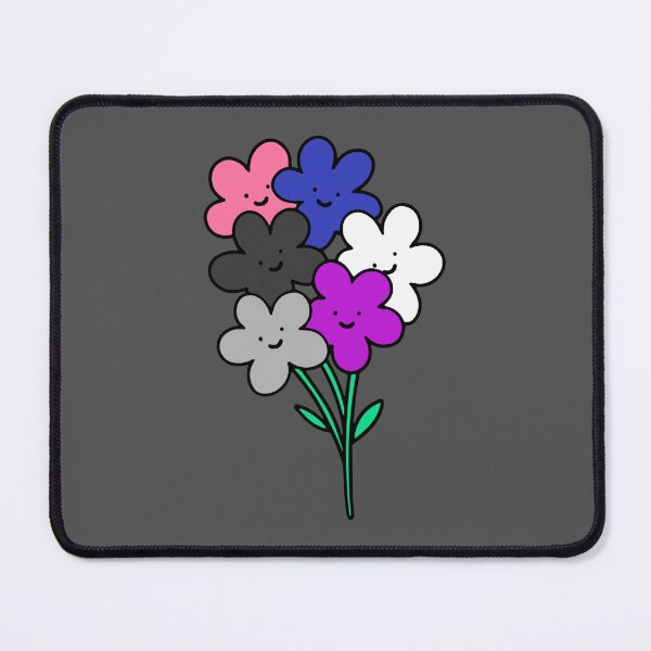 Item preview, Subtle Genderfluid Pride Flowers designed and sold by everything4eva.