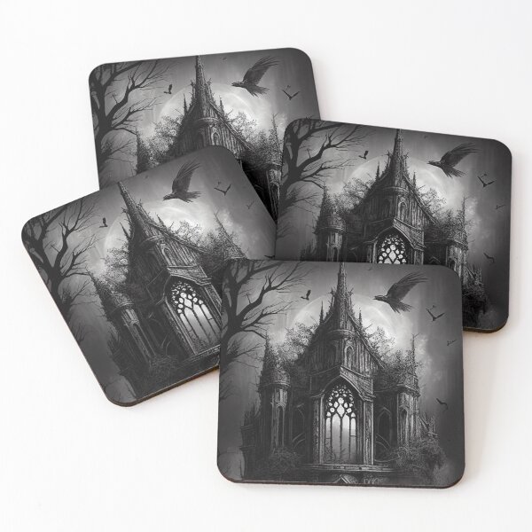 Item preview, Dark Gothic Castle Artwork - Gothic Art  designed and sold by ZickDezine.