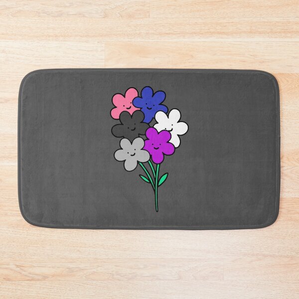 Item preview, Subtle Genderfluid Pride Flowers designed and sold by everything4eva.