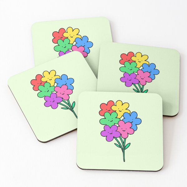 Item preview, Rainbow Pride Flowers designed and sold by everything4eva.