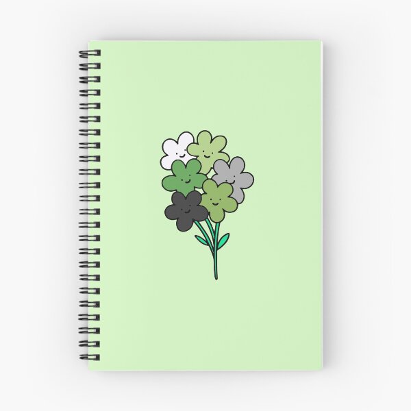 Item preview, Subtle Aromantic Pride Flowers designed and sold by everything4eva.