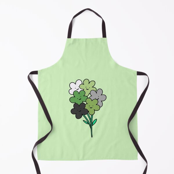 Item preview, Subtle Aromantic Pride Flowers designed and sold by everything4eva.