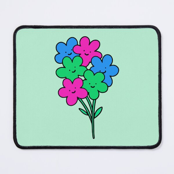 Item preview, Subtle Poly Pride Flowers designed and sold by everything4eva.