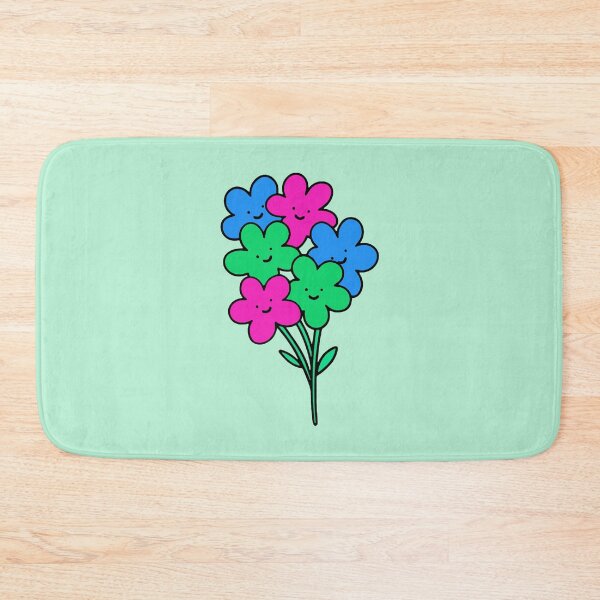 Item preview, Subtle Poly Pride Flowers designed and sold by everything4eva.