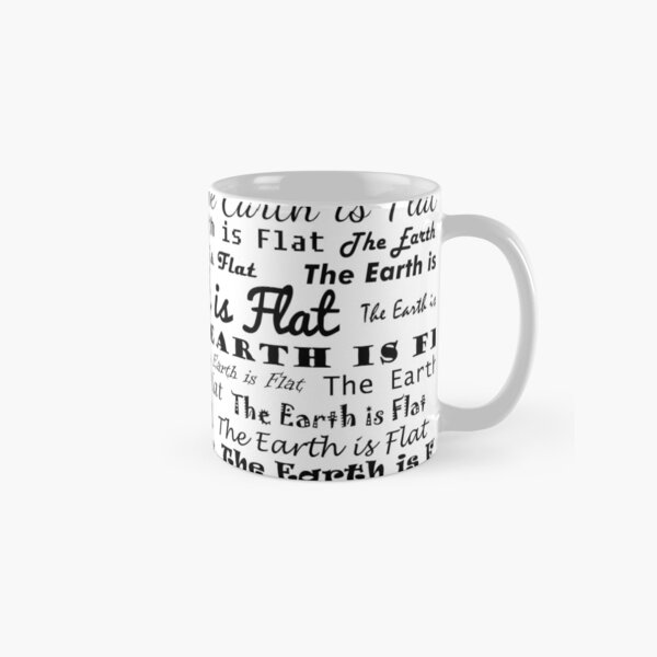 Item preview, The Earth is Flat text collage designed and sold by josephgreen.