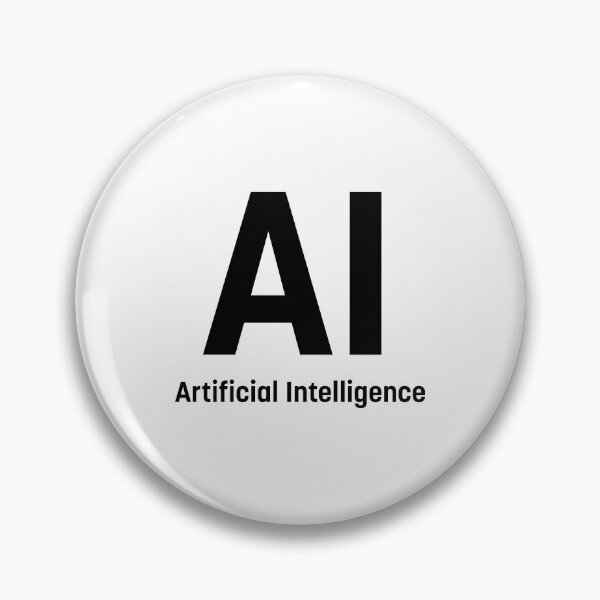 Item preview, AI - Artificial Intelligence (Black) designed and sold by STUDIO-72.