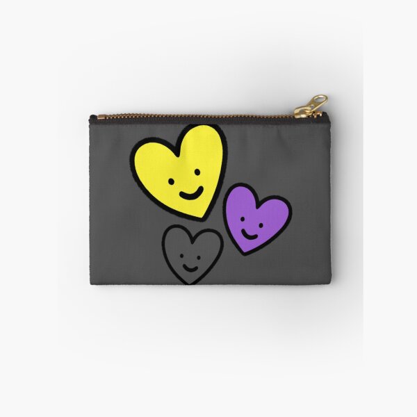 Item preview, Subtle Nonbinary Pride Hearts designed and sold by everything4eva.