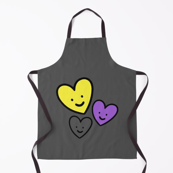 Item preview, Subtle Nonbinary Pride Hearts designed and sold by everything4eva.
