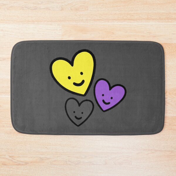 Item preview, Subtle Nonbinary Pride Hearts designed and sold by everything4eva.