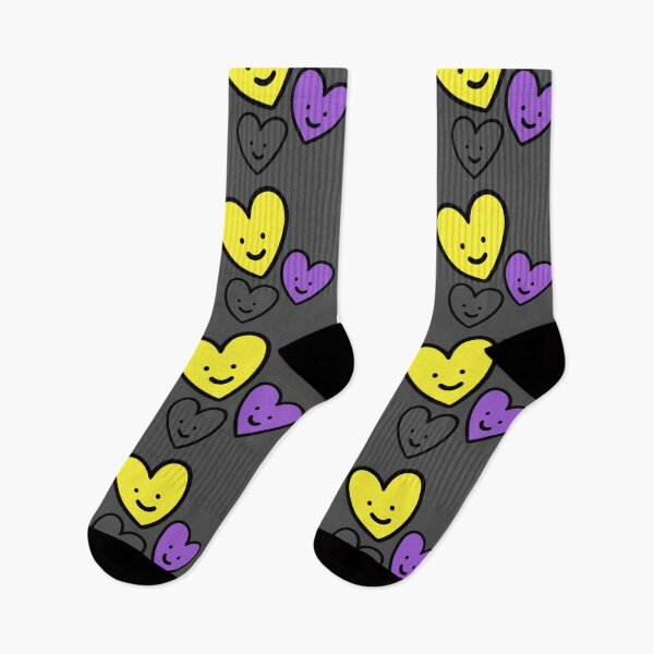 Item preview, Subtle Nonbinary Pride Hearts designed and sold by everything4eva.
