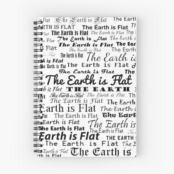Item preview, The Earth is Flat text collage designed and sold by josephgreen.
