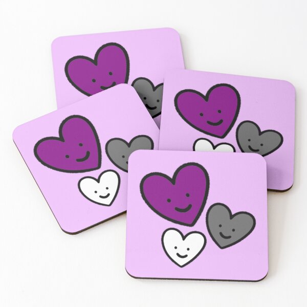 Item preview, Subtle Ace Pride Hearts designed and sold by everything4eva.