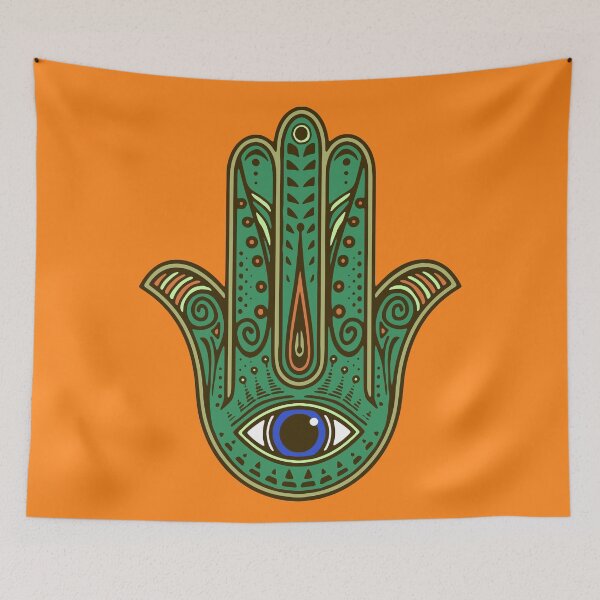 Item preview, Green Tara Hamsa | Eye of Protection designed and sold by Daniel Watts.
