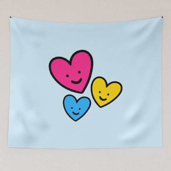 Item preview, Subtle Pan Pride Hearts designed and sold by everything4eva.
