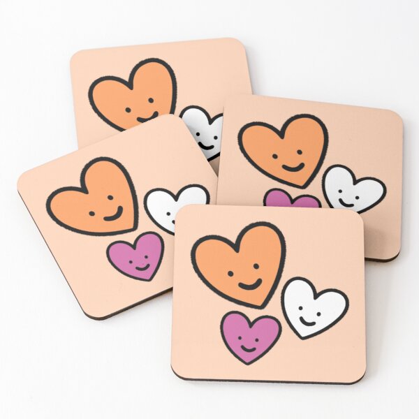 Item preview, Subtle Lesbian Pride Hearts designed and sold by everything4eva.