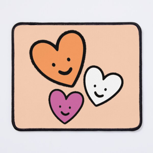 Item preview, Subtle Lesbian Pride Hearts designed and sold by everything4eva.