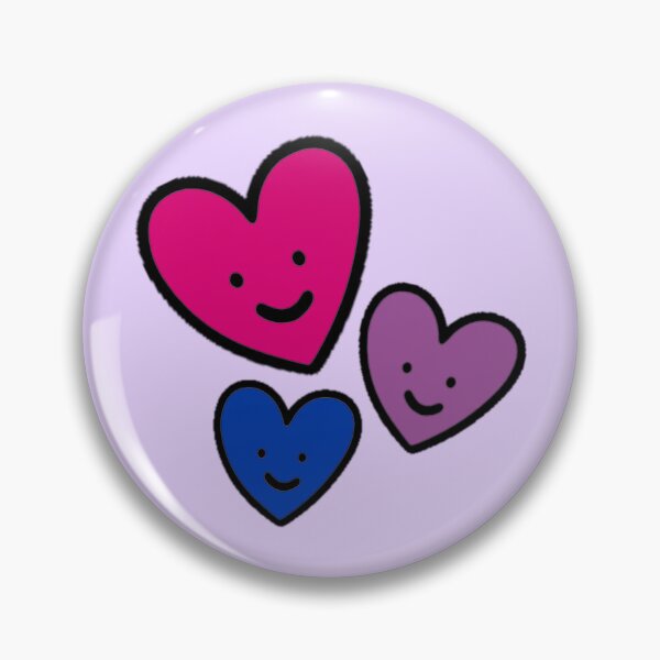 Item preview, Subtle Bisexual Pride Hearts designed and sold by everything4eva.