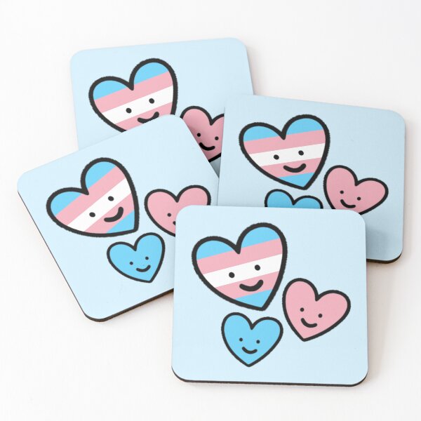 Item preview, Transgender Pride Hearts designed and sold by everything4eva.