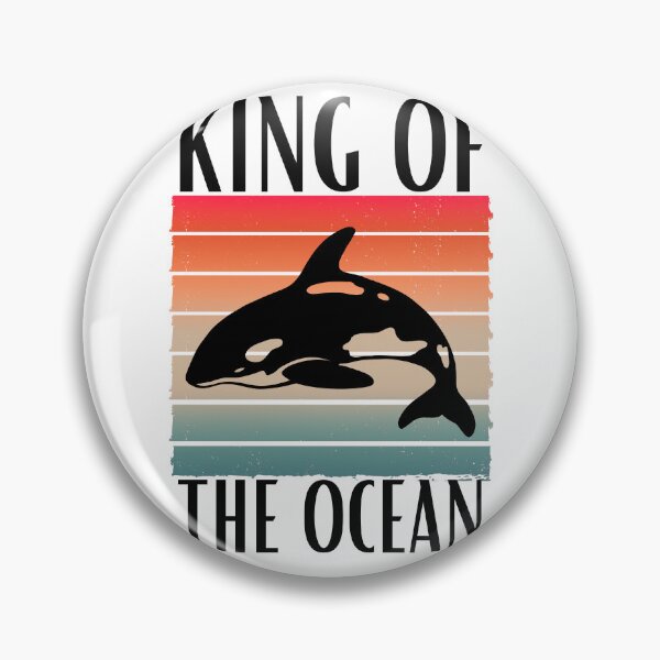 Item preview, King of the OCEAN, orca designed and sold by addict2reading.