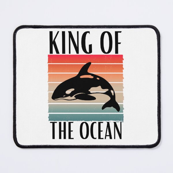Item preview, King of the OCEAN, orca designed and sold by addict2reading.