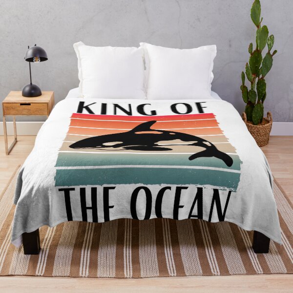 Item preview, King of the OCEAN, orca designed and sold by addict2reading.
