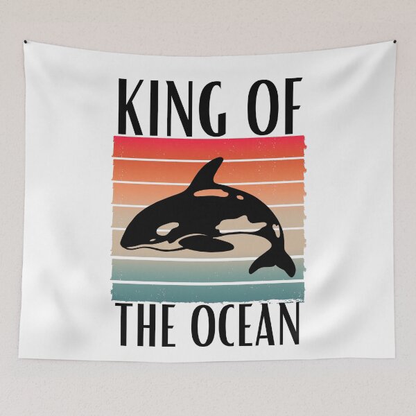 Item preview, King of the OCEAN, orca designed and sold by addict2reading.