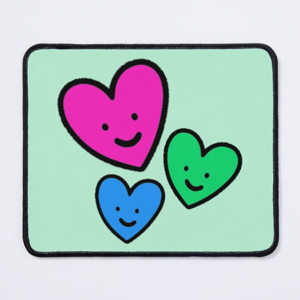Item preview, Subtle Poly Pride Hearts designed and sold by everything4eva.