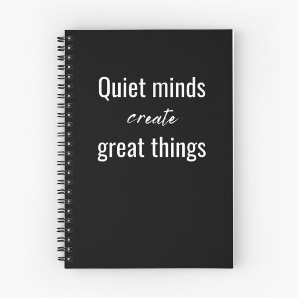 Item preview, Quiet minds create great things, for an introvert designed and sold by TeePassion.