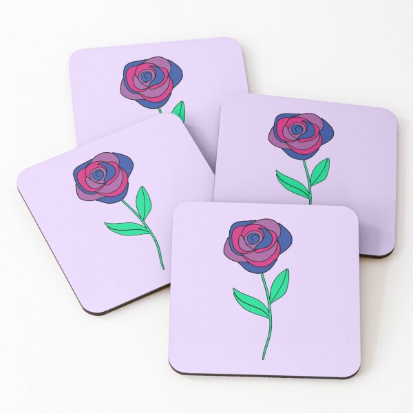 Item preview, Subtle Bisexual Pride Rose designed and sold by everything4eva.