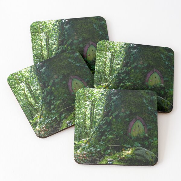 Item preview, A fairy door in a green forest designed and sold by Camille Bouchard.