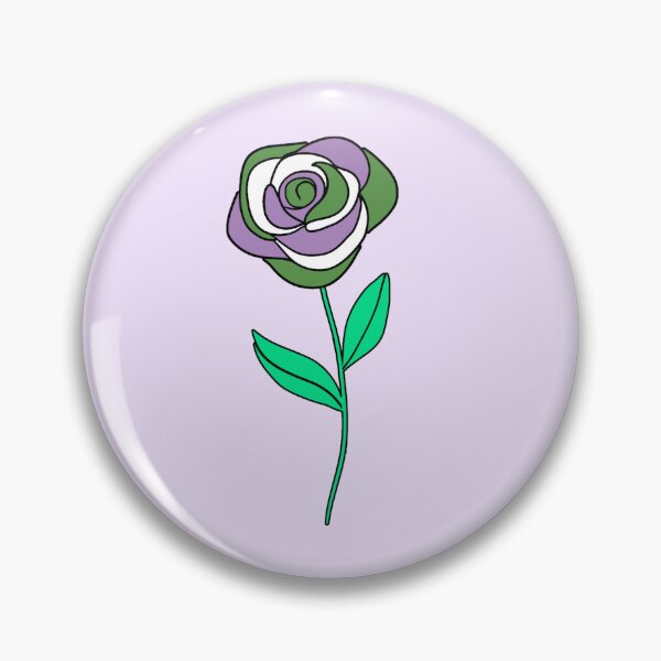 Item preview, Subtle Genderqueer Pride Rose designed and sold by everything4eva.