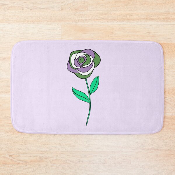 Item preview, Subtle Genderqueer Pride Rose designed and sold by everything4eva.