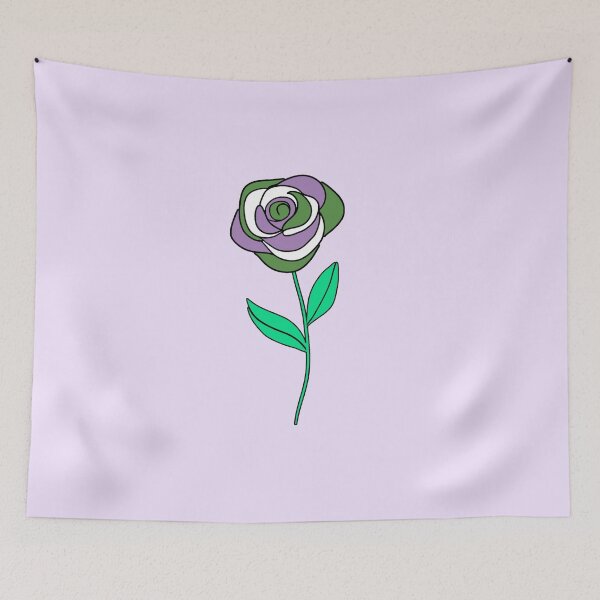 Item preview, Subtle Genderqueer Pride Rose designed and sold by everything4eva.