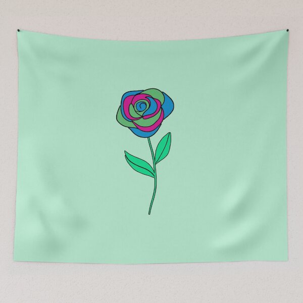 Item preview, Subtle Poly Pride Rose designed and sold by everything4eva.
