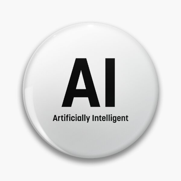 Item preview, AI - Artificially Intelligent (Black) designed and sold by STUDIO-72.