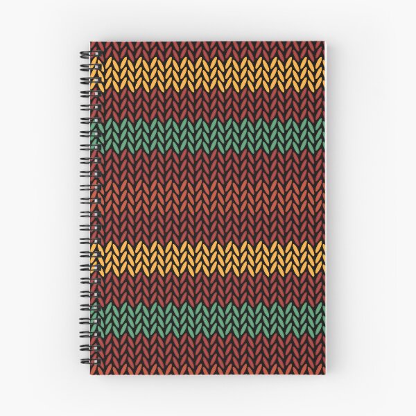 Artikelvorschau, Rotes gelbes grünes Strickmuster entworfen und verkauft von Patternawy.