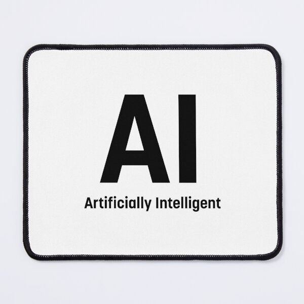Item preview, AI - Artificially Intelligent (Black) designed and sold by STUDIO-72.
