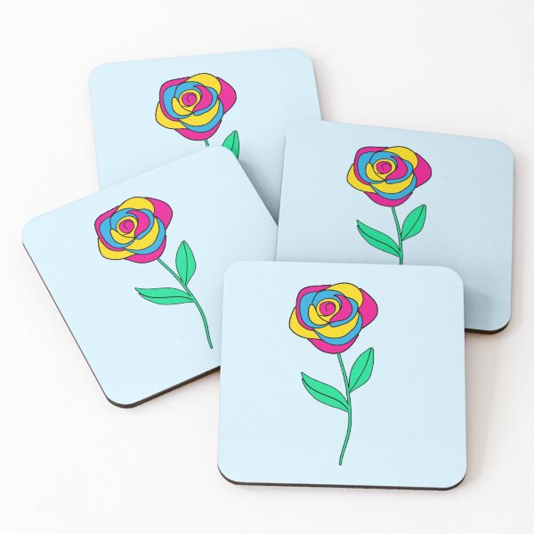 Item preview, Subtle Pan Pride Rose designed and sold by everything4eva.