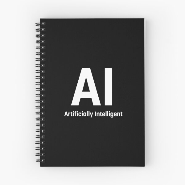 Item preview, AI - Artificially Intelligent (White) designed and sold by STUDIO-72.