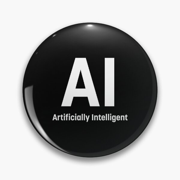 Item preview, AI - Artificially Intelligent (White) designed and sold by STUDIO-72.