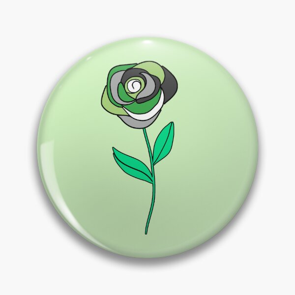 Item preview, Subtle Aromantic Pride Rose designed and sold by everything4eva.