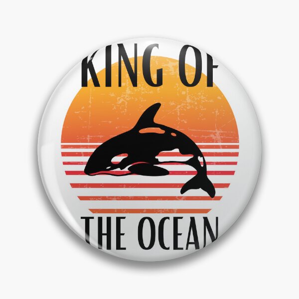 Item preview, King of the OCEAN, orca designed and sold by addict2reading.