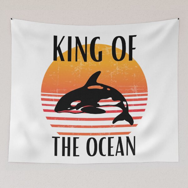 Item preview, King of the OCEAN, orca designed and sold by addict2reading.
