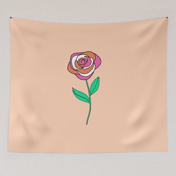 Item preview, Subtle Lesbian Pride Rose designed and sold by everything4eva.