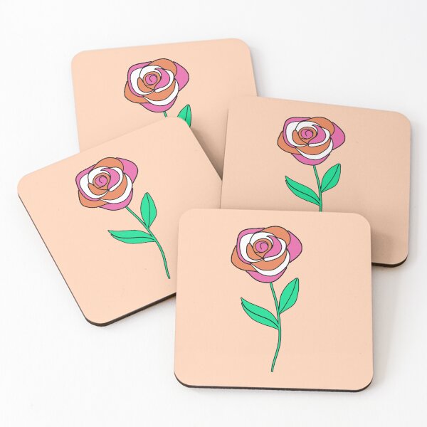 Item preview, Subtle Lesbian Pride Rose designed and sold by everything4eva.