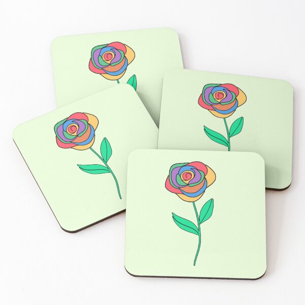 Item preview, Rainbow Pride Rose designed and sold by everything4eva.