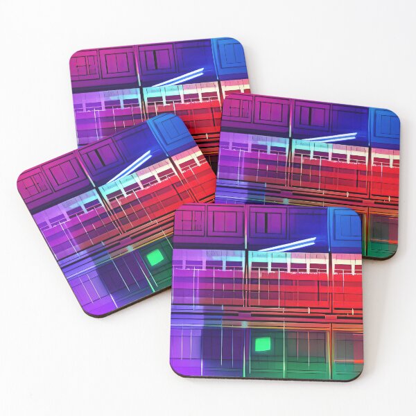 Item preview, Cyberpunk Building Facade designed and sold by Arkneer.