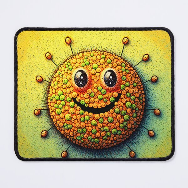 Item preview, Funny cartoon smiling sun on a background  designed and sold by PinkDahlia20.