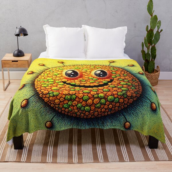 Item preview, Funny cartoon smiling sun on a background  designed and sold by PinkDahlia20.