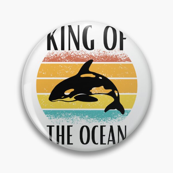 Item preview, King of the OCEAN, orca designed and sold by addict2reading.